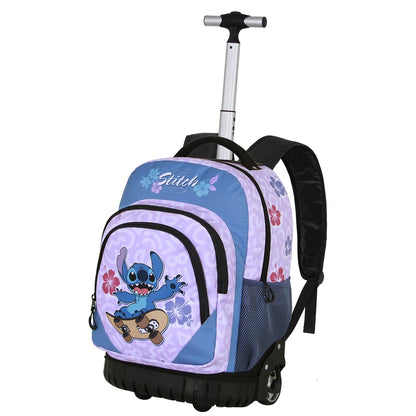 Sac à Dos à Roulettes GTS FAN Disney Lilo & Stitch « Skate »