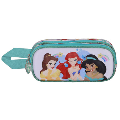 Trousse 3D Double Disney Princesses « Rainbows »