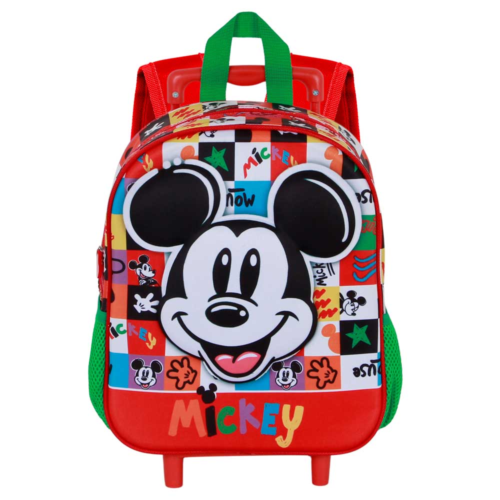 Sac à Dos 3D à Roulettes Petit Disney Mickey Mouse « Mood »