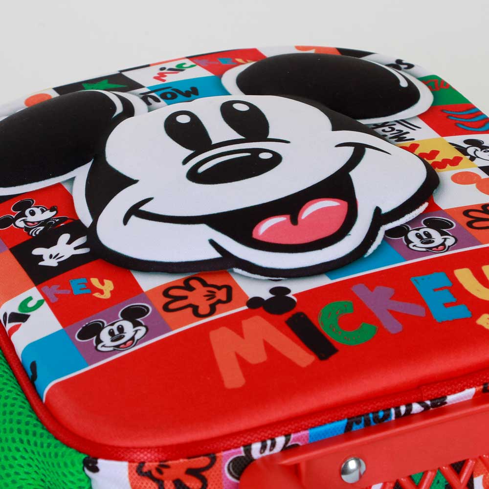 Sac à Dos 3D à Roulettes Petit Disney Mickey Mouse « Mood »