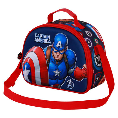Sac Repas 3D Marvel Captain America « Patriot »
