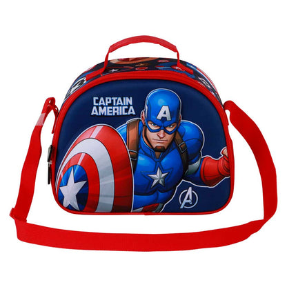 Sac Repas 3D Marvel Captain America « Patriot »