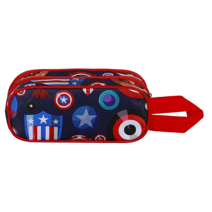 Trousse 3D Double Marvel Captain America « Patriot »