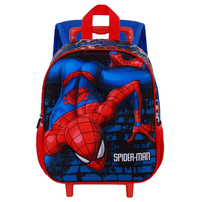 Sac à Dos 3D à Roulettes Petit Marvel Spider-Man « Wall »