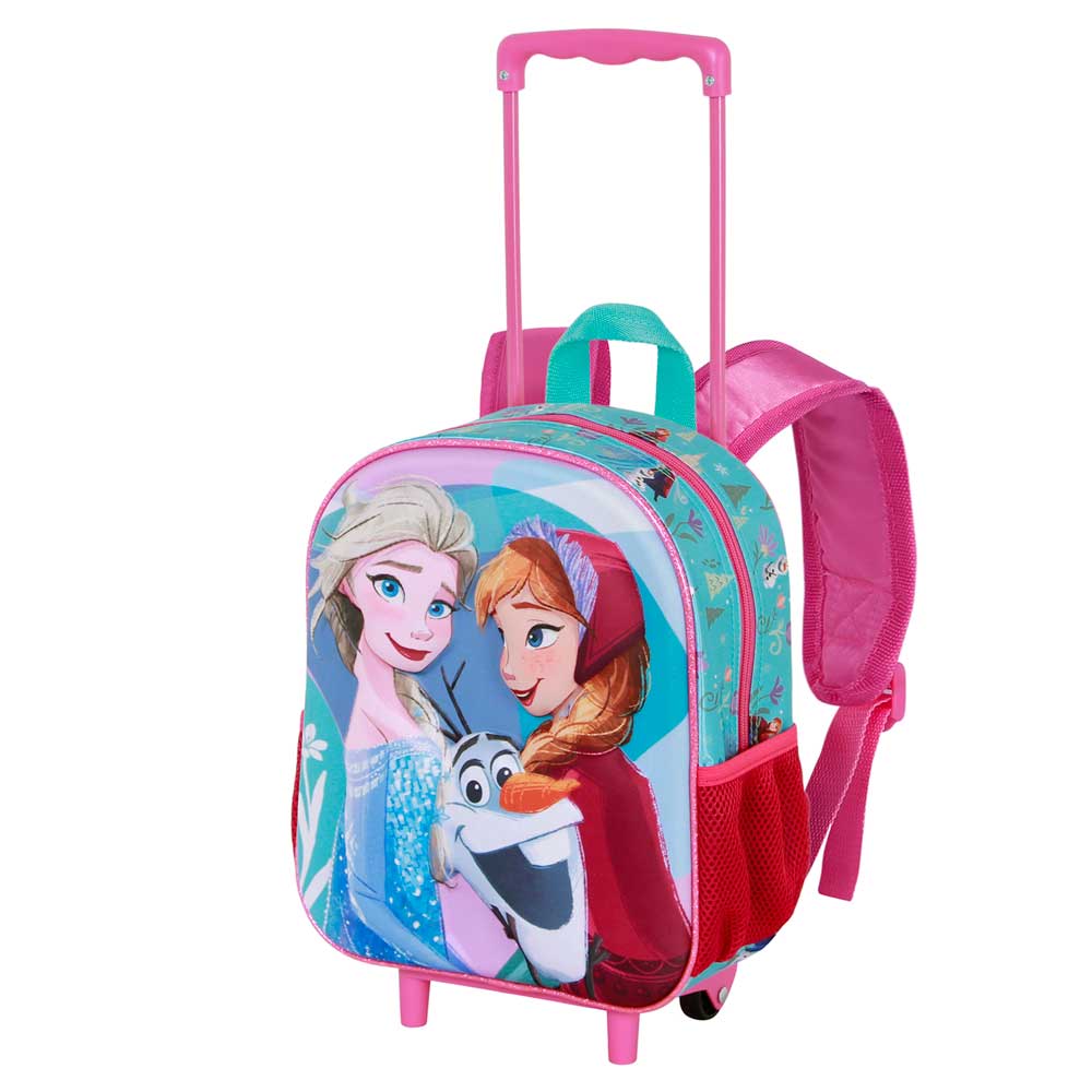 Sac à Dos 3D à Roulettes Petit Disney La Reine des Neiges 2 « Family »