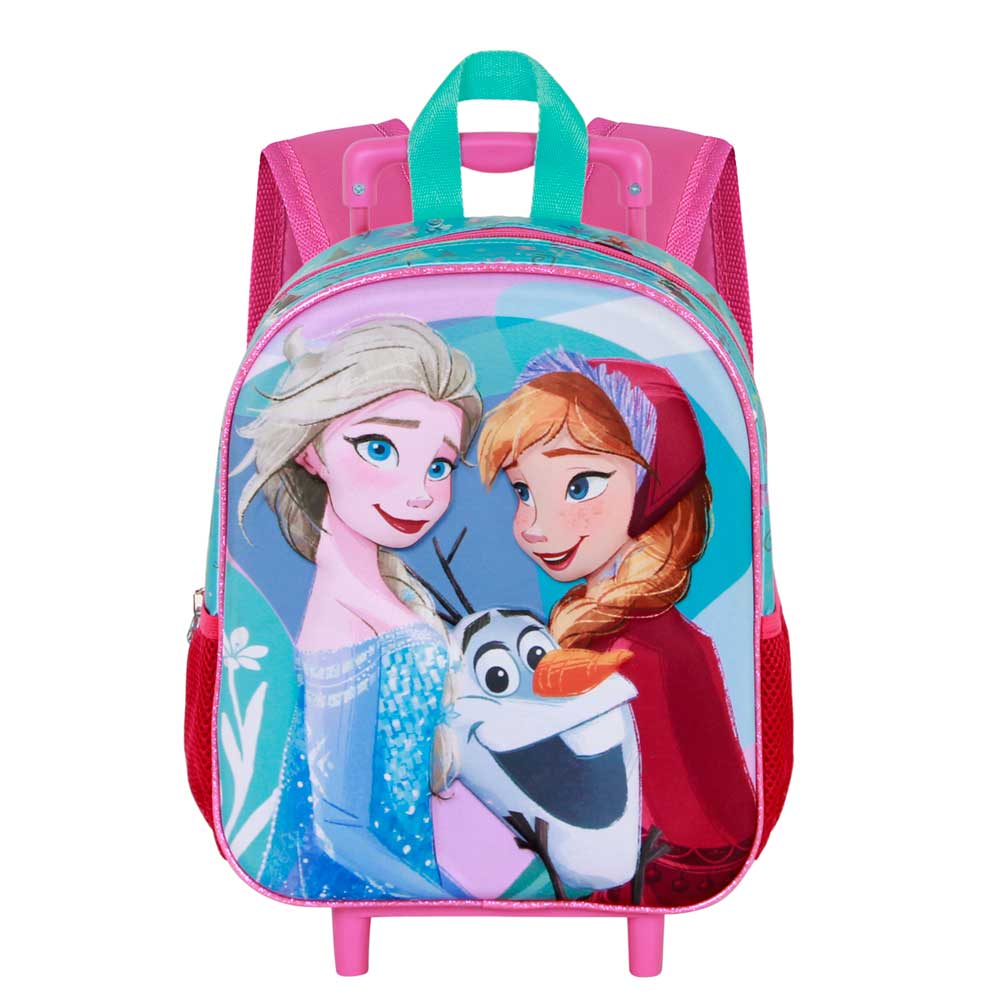 Sac à Dos 3D à Roulettes Petit Disney La Reine des Neiges 2 « Family »