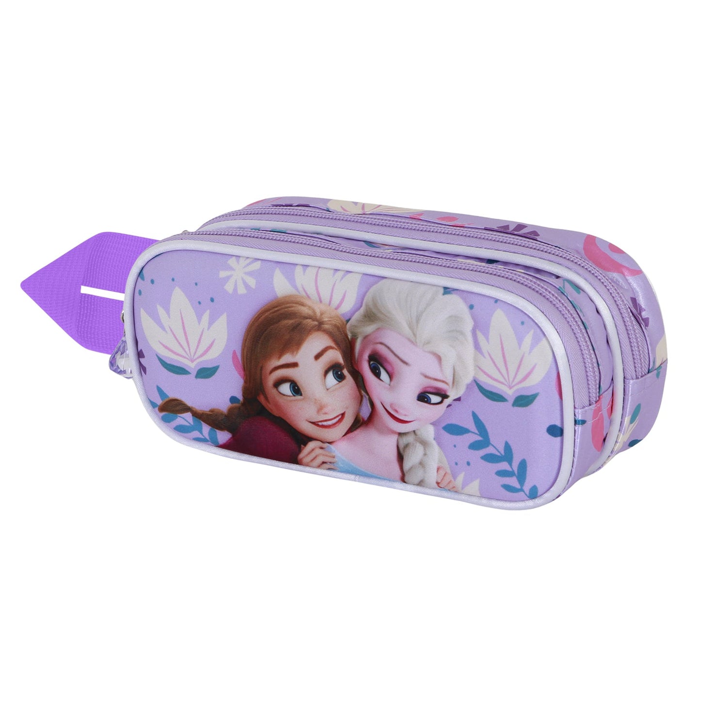 Trousse 3D Double Disney La Reine des Neiges 2 « Beauty » – Lilas