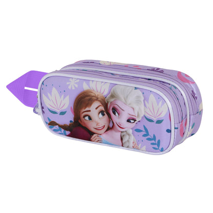 Trousse 3D Double Disney La Reine des Neiges 2 « Beauty » – Lilas