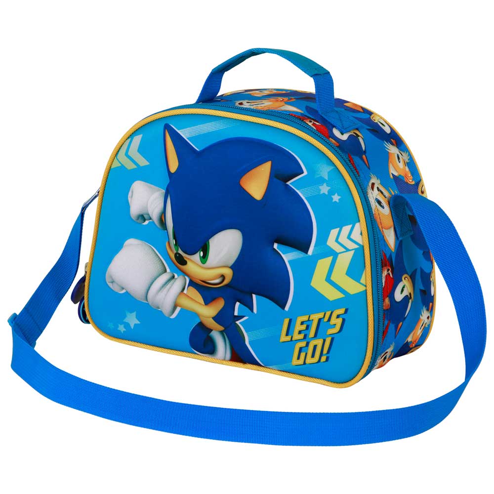 Sac Repas 3D Sonic the Hedgehog « SEGA Go »