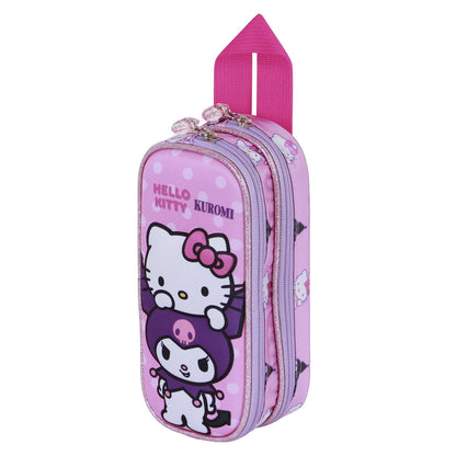 Trousse 3D Double Hello Kitty « Playful »
