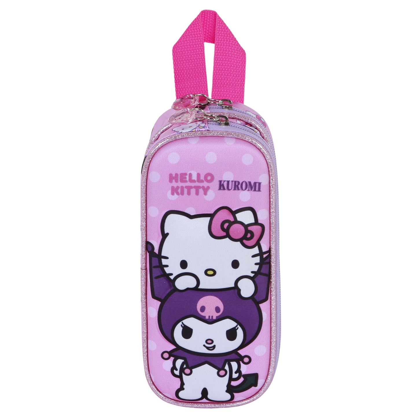 Trousse 3D Double Hello Kitty « Playful »