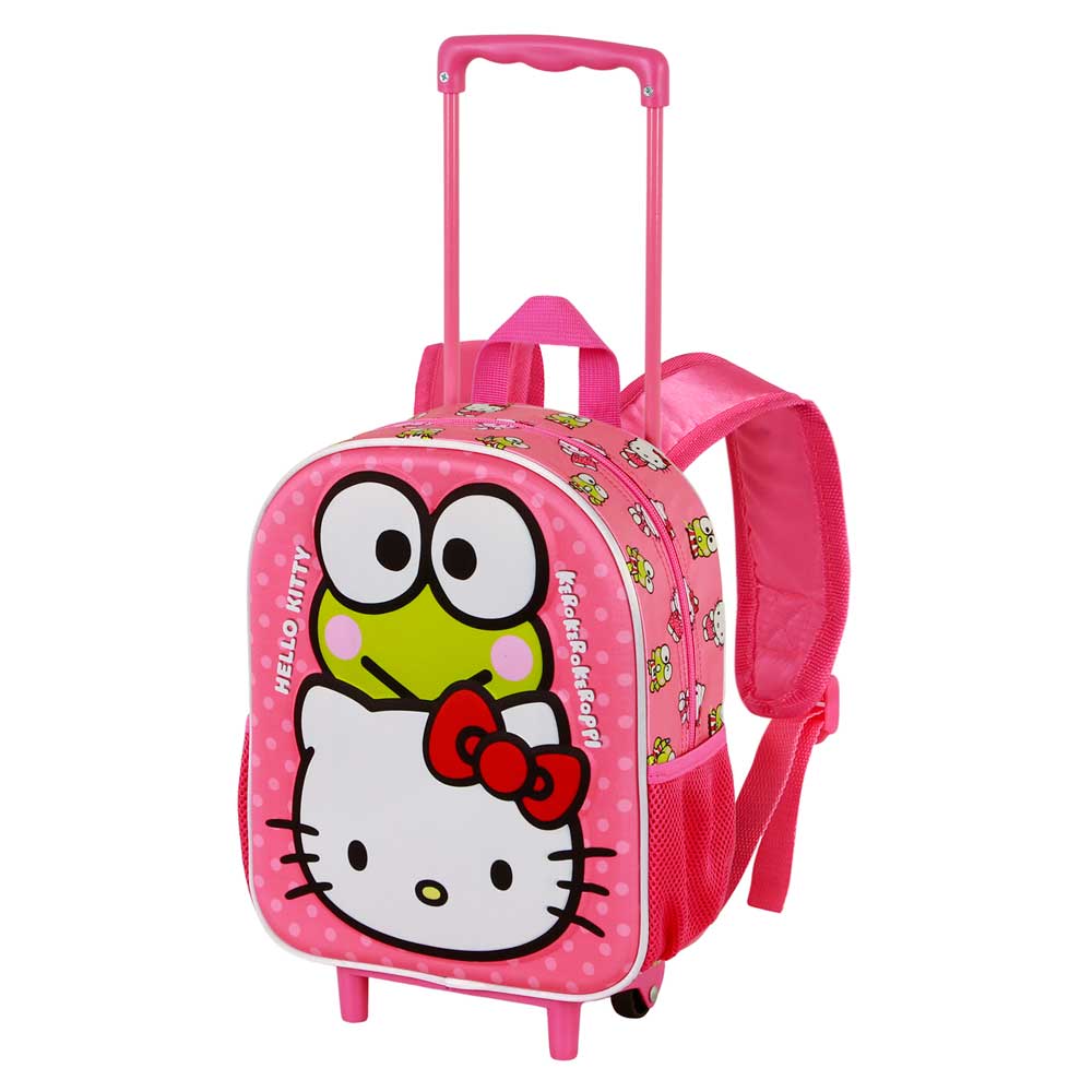 Sac à Dos 3D rigolo avec roulettes petit Hello Kitty