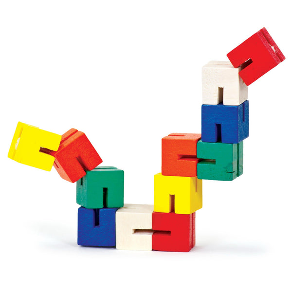 TWIST AND LOCK WOODEN BLOCKS