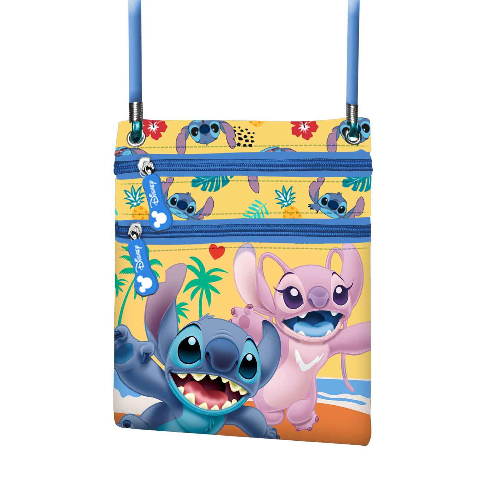 Sac à Bandoulière Action Vertical Disney Lilo & Stitch « Ocean »
