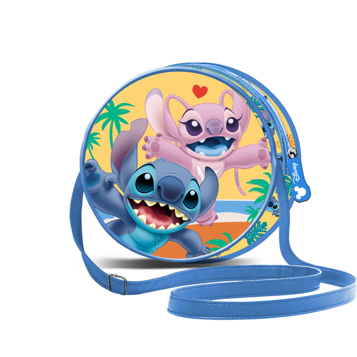 Sac à Bandoulière Rond Disney Lilo & Stitch « Ocean »