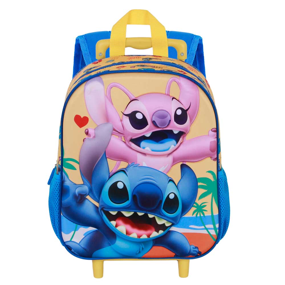 Sac à Dos 3D à Roulettes Petit Disney Lilo & Stitch « Ocean »