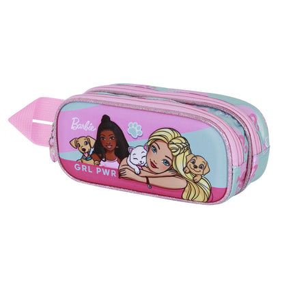 Trousse 3D Double Barbie « Pets »