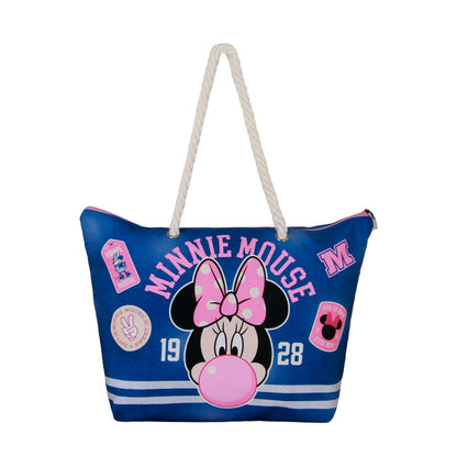 Sac de Plage Soleil Disney Minnie Mouse « Varsity »