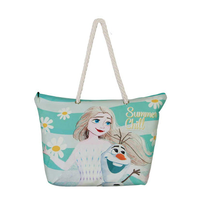 Sac de Plage Soleil Disney La Reine des Neiges 2 « Chill »