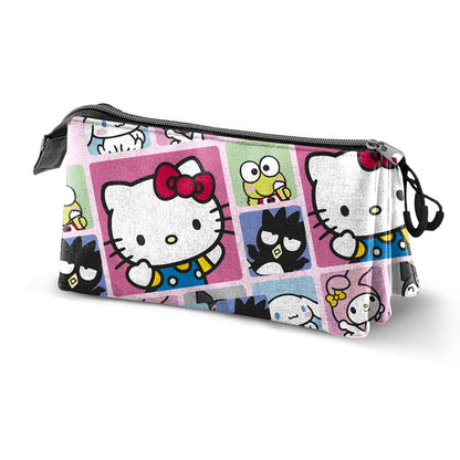 Trousse Triple Hello Kitty « Panels » – Multicolore