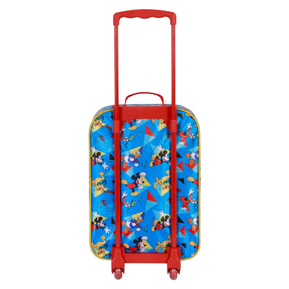 Valise à Roulettes Soft 3D Disney Mickey Mouse « Scooter »