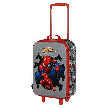 Valise à Roulettes Soft 3D Marvel Spider-Man « Symbol »