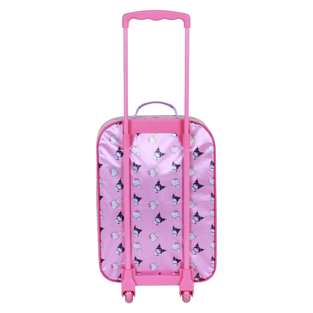 Valise Trolley Souple 3D Ludique Hello Kitty