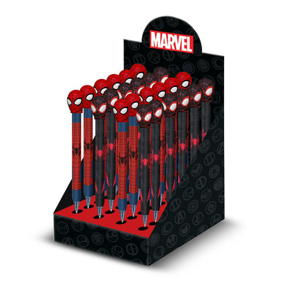 Présentoir 24 Unités Crayon Éternel Marvel Spider-Man « Peter » – Rouge