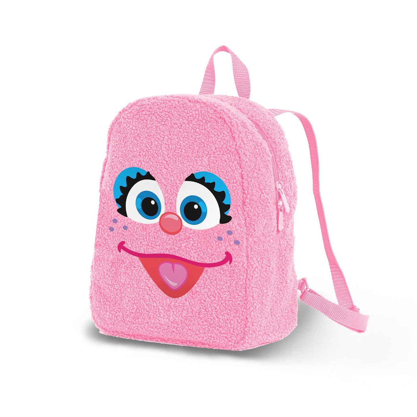 Sac à Dos Plush 1, rue Sésame « Abby Cadabby Face »