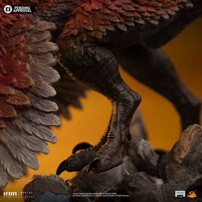 Pyroraptor Statue - Jurassic World: Dominion - Art Scale 1/10 - Iron Studios