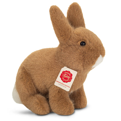 Sitting Brown Rabbit Plush Toy