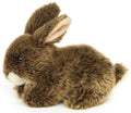 Peluche Lapin Marron Couché