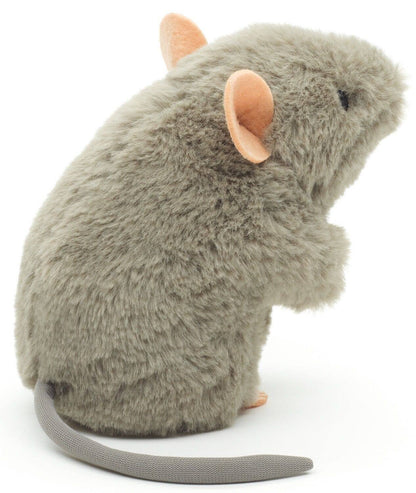 Mouse, sitting 15 cm (height) - soft toy/plush