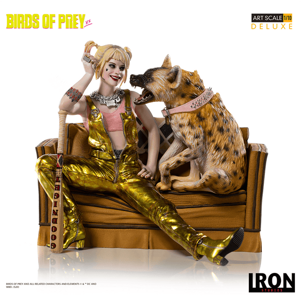 Harley Quinn & Bruce Deluxe Statue - Art Scale 1/10 - Birds of Prey - DC Comics