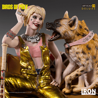 Harley Quinn & Bruce Deluxe Statue - Art Scale 1/10 - Birds of Prey - Iron Studios