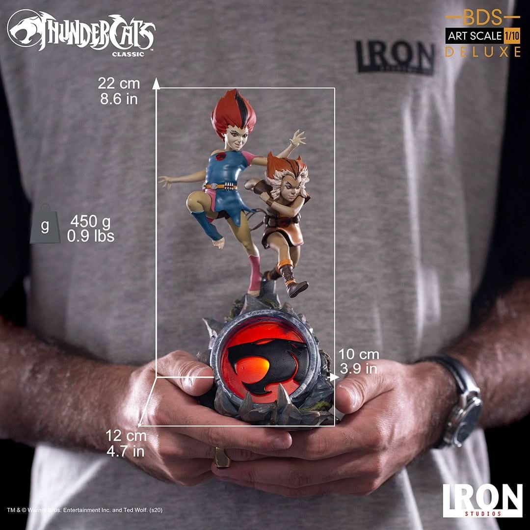 Wilykit & Wilykat Statue - Thundercats - Art Scale 1/10 - Iron Studios