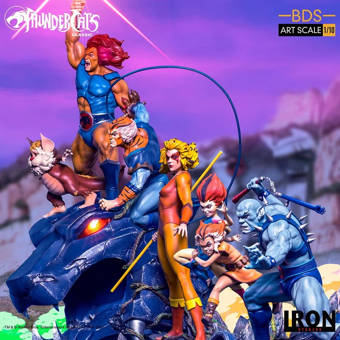 Wilykit & Wilykat Statue - Thundercats - Art Scale 1/10 - Iron Studios