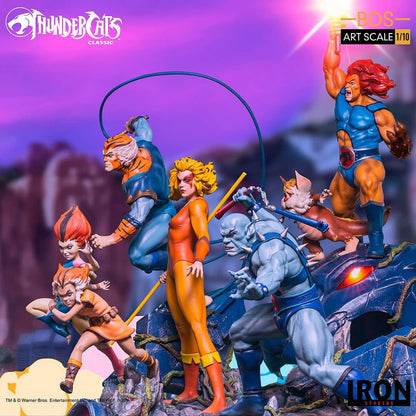 Wilykit & Wilykat Statue - Thundercats - Art Scale 1/10 - Iron Studios