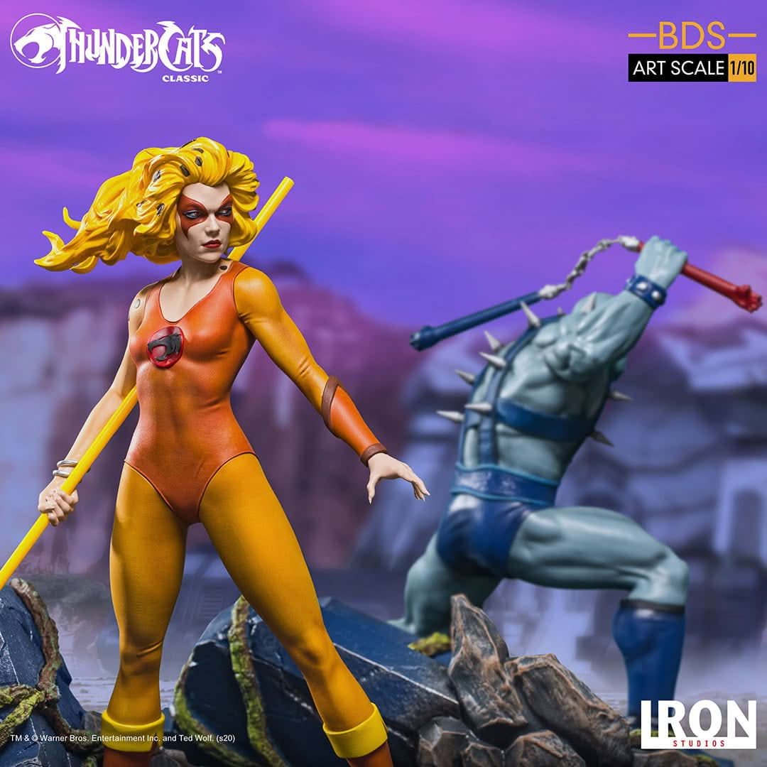 Wilykit & Wilykat Statue - Thundercats - Art Scale 1/10 - Iron Studios