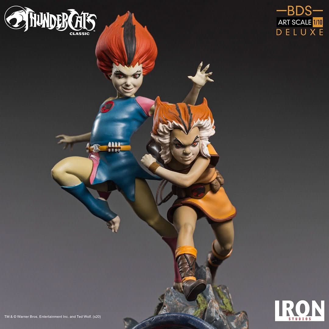 Wilykit & Wilykat Statue - Thundercats - Art Scale 1/10 - Iron Studios