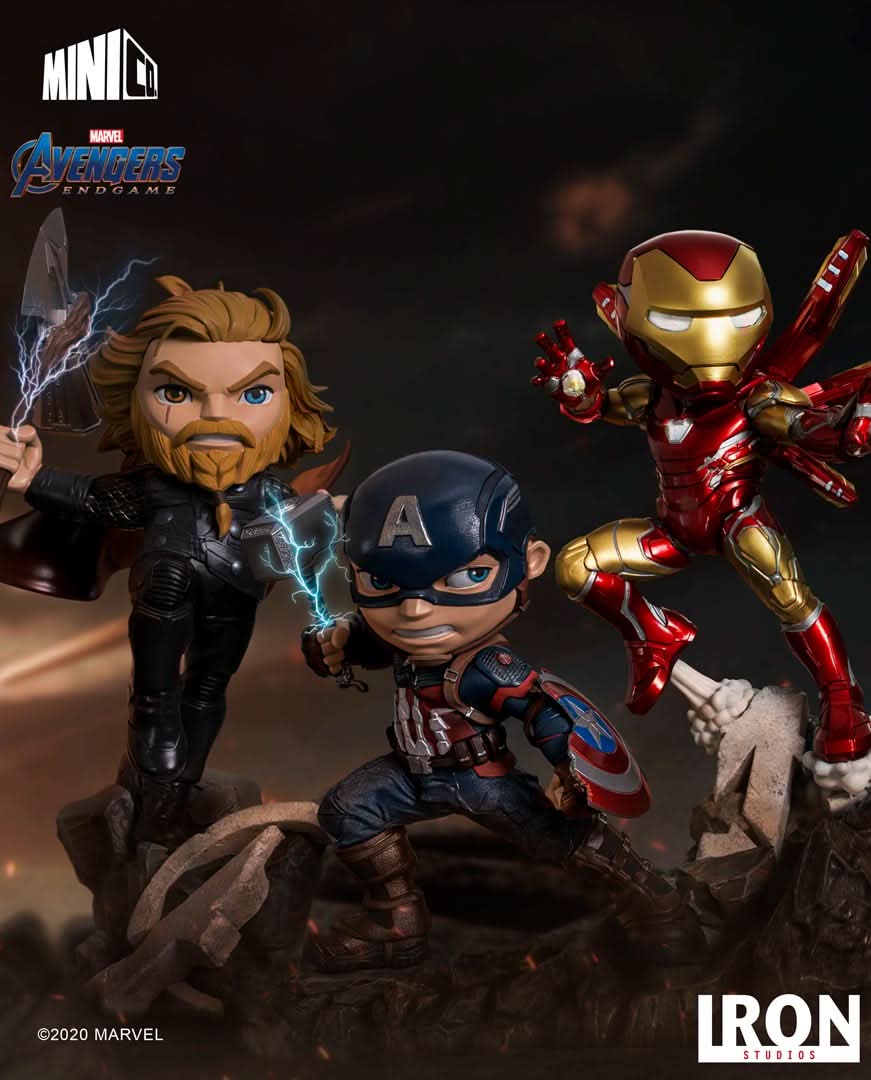 Figurine Captain America - Avengers: Endgame - Mini Co.