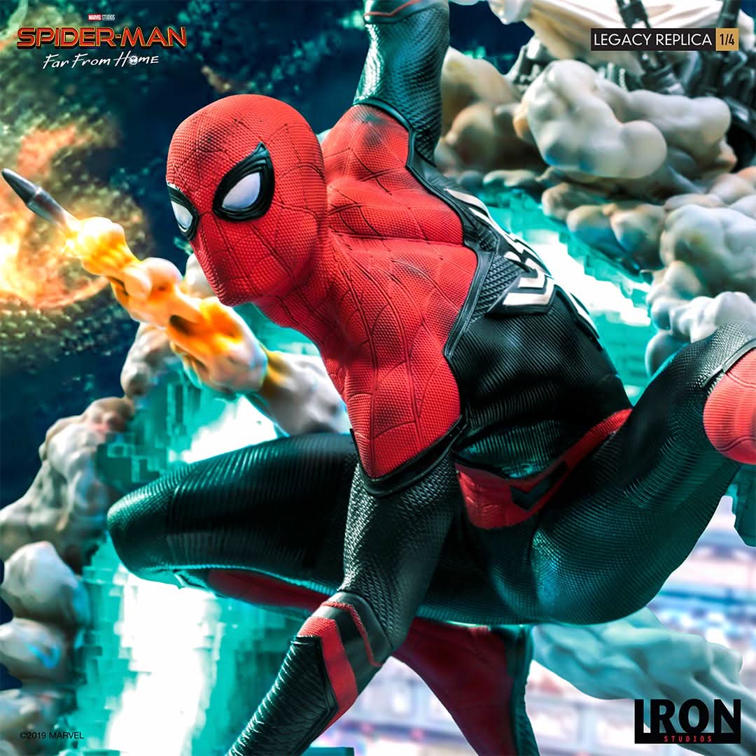 Spider-Man Statue - Spider-Man: Far From Home - Legacy Replica 1/4 - Iron Studios