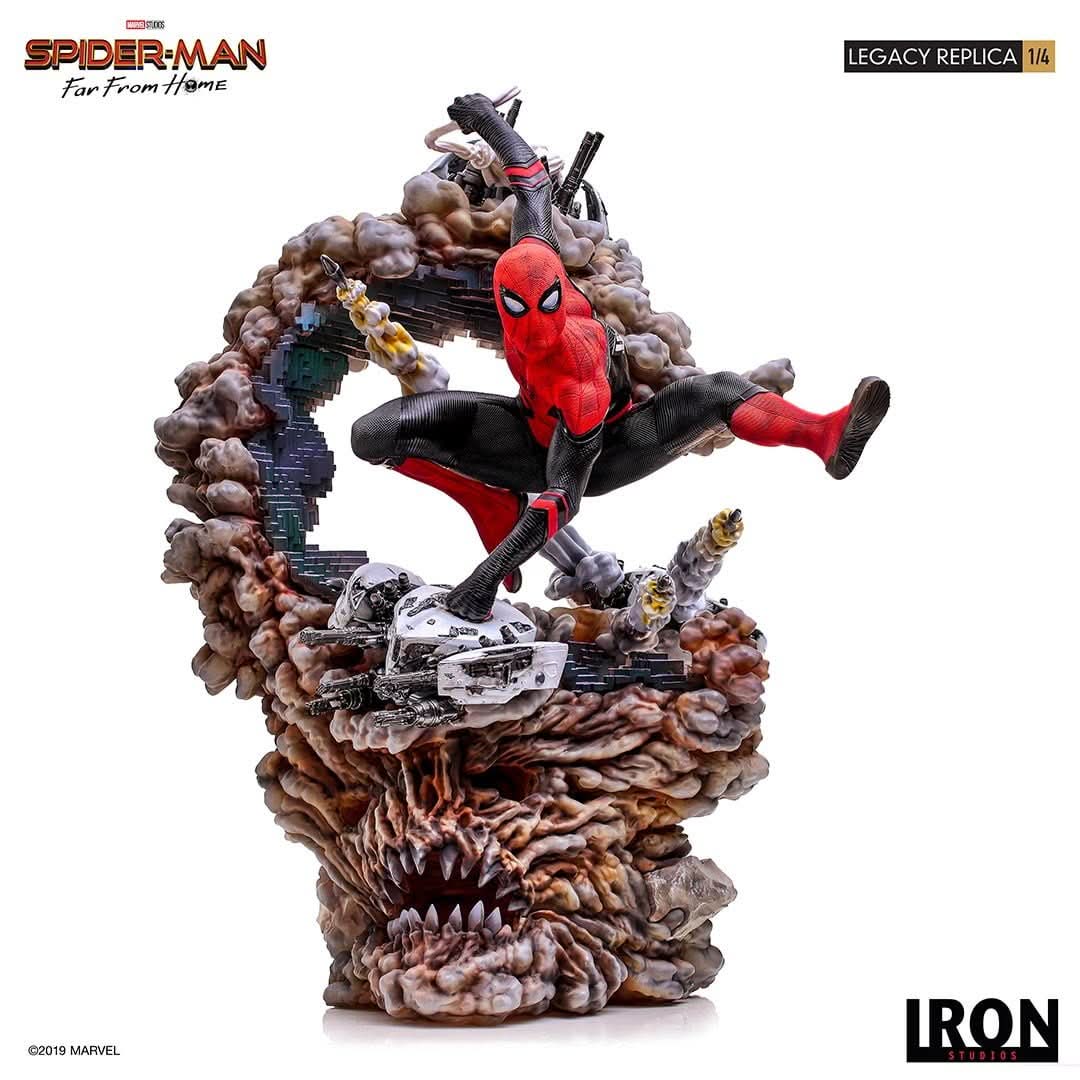 Spider-Man Statue - Spider-Man: Far From Home - Legacy Replica 1/4 - Iron Studios