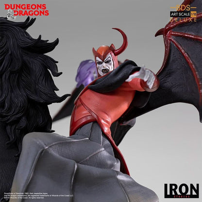 Venger with Nightmare & Shadow Demon Deluxe Statue - Dungeons & Dragons - Art Scale 1/10 - Iron Studios