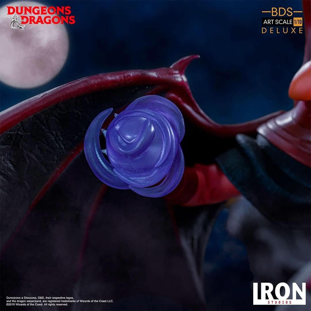 Venger with Nightmare & Shadow Demon Deluxe Statue - Dungeons & Dragons - Art Scale 1/10 - Iron Studios