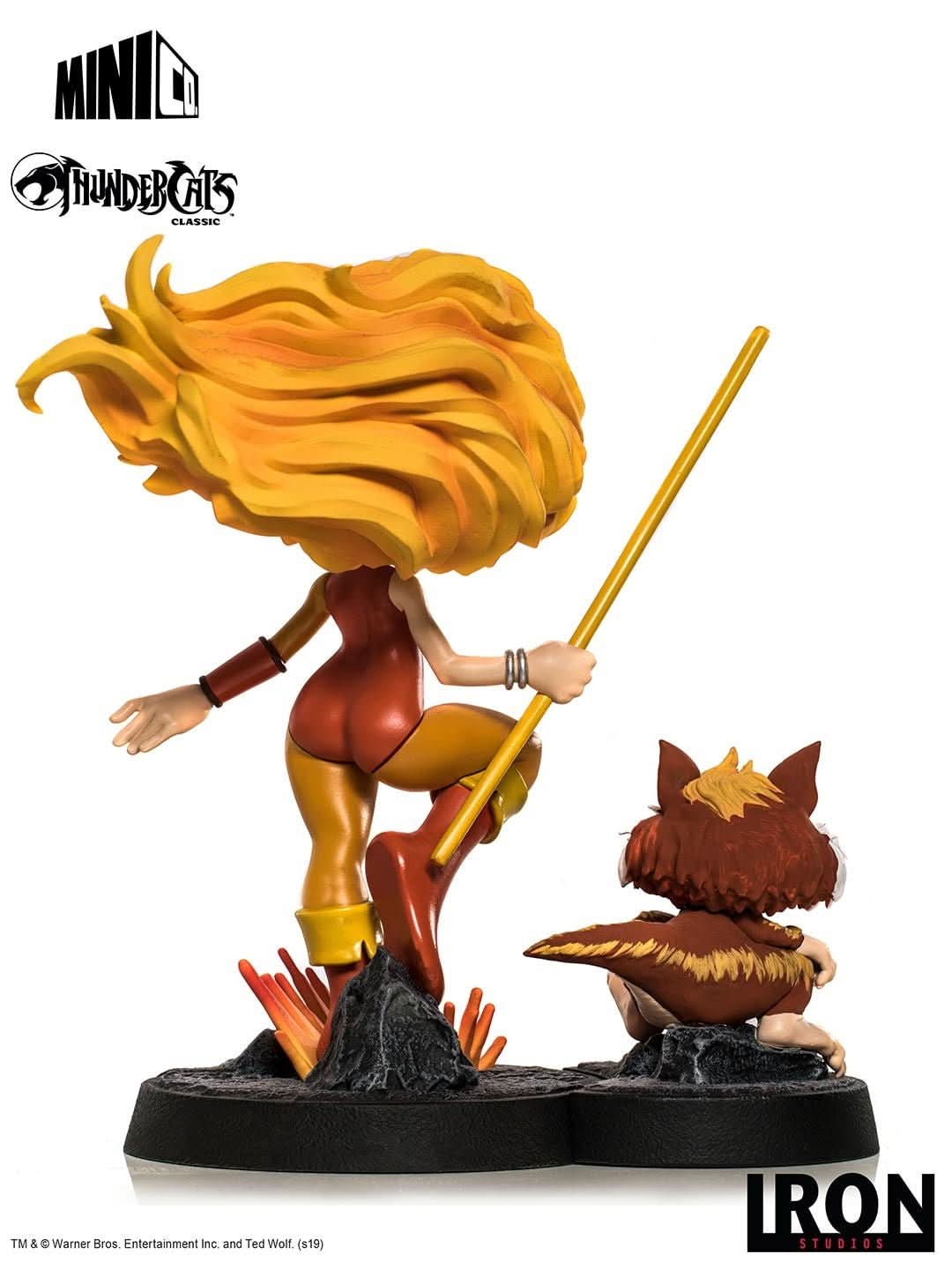 Cheetara and Snarf Statue - Thundercats - Minico - Iron Studios