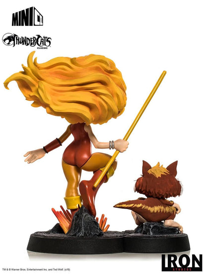 Cheetara and Snarf Statue - Thundercats - Minico - Iron Studios
