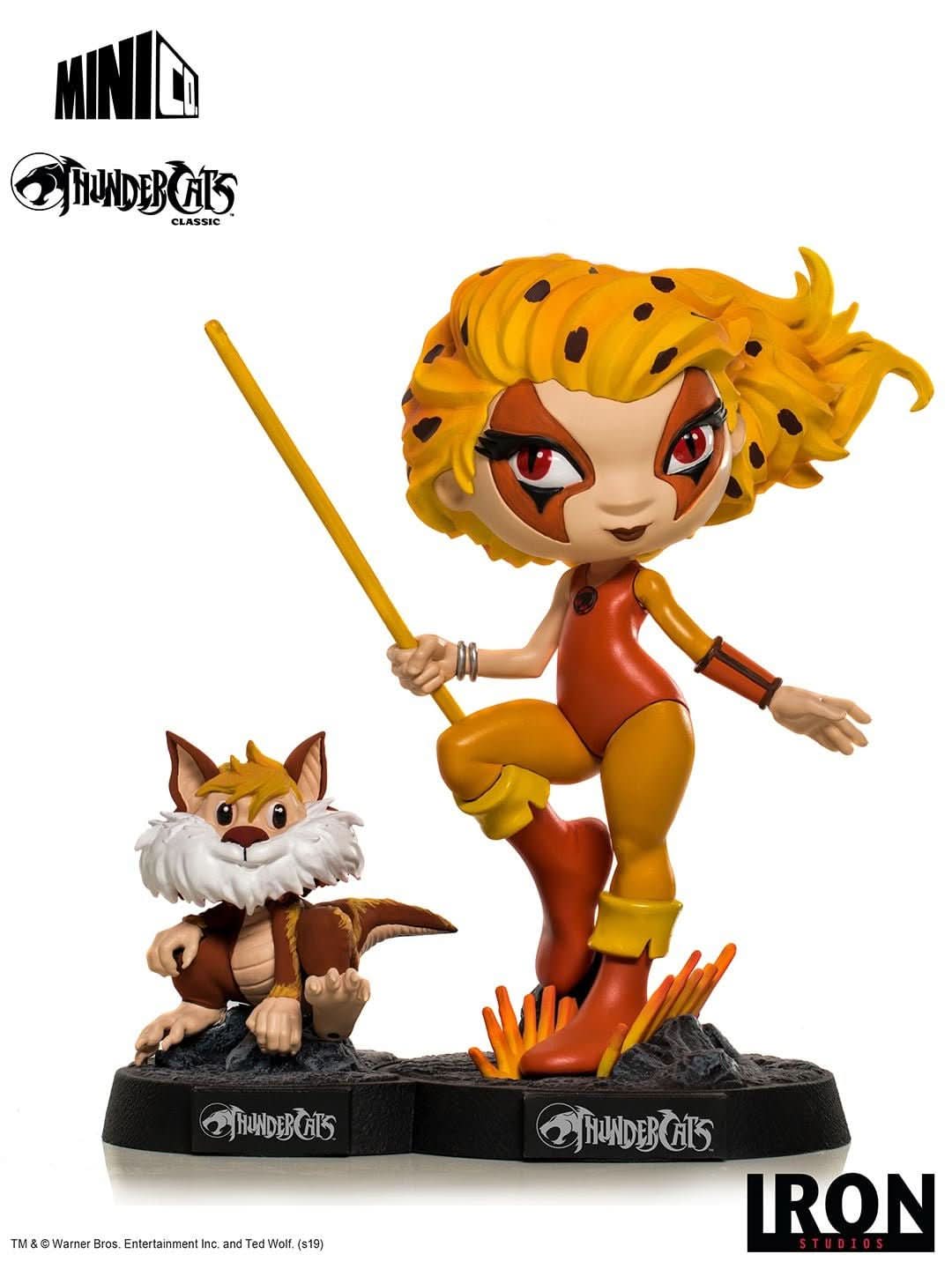 Cheetara and Snarf Statue - Thundercats - Minico - Iron Studios