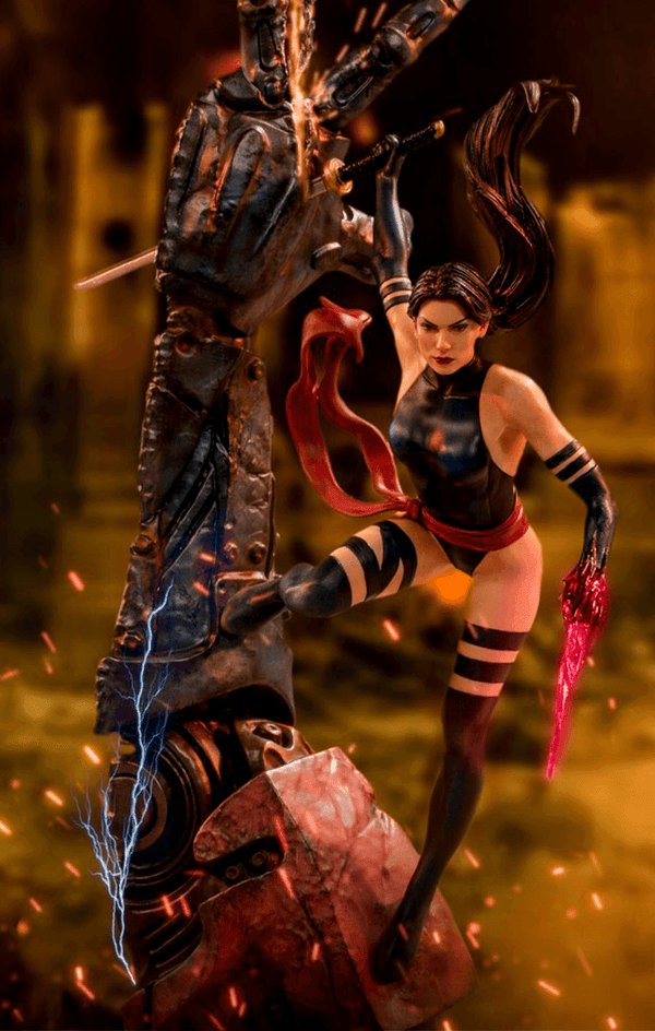 Psylocke Statue - X-Men - Marvel Comics - Art Scale 1/10