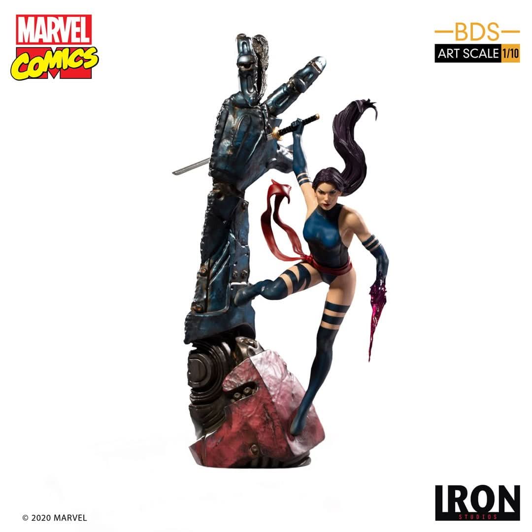 Psylocke Statue - X-Men - Marvel Comics - Art Scale 1/10 - Iron Studios